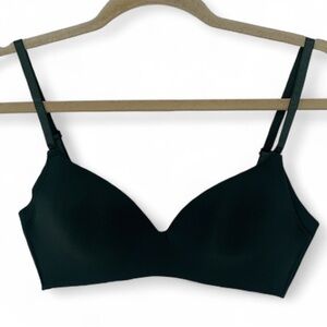 Sophie B Dark Green Wireless Bra